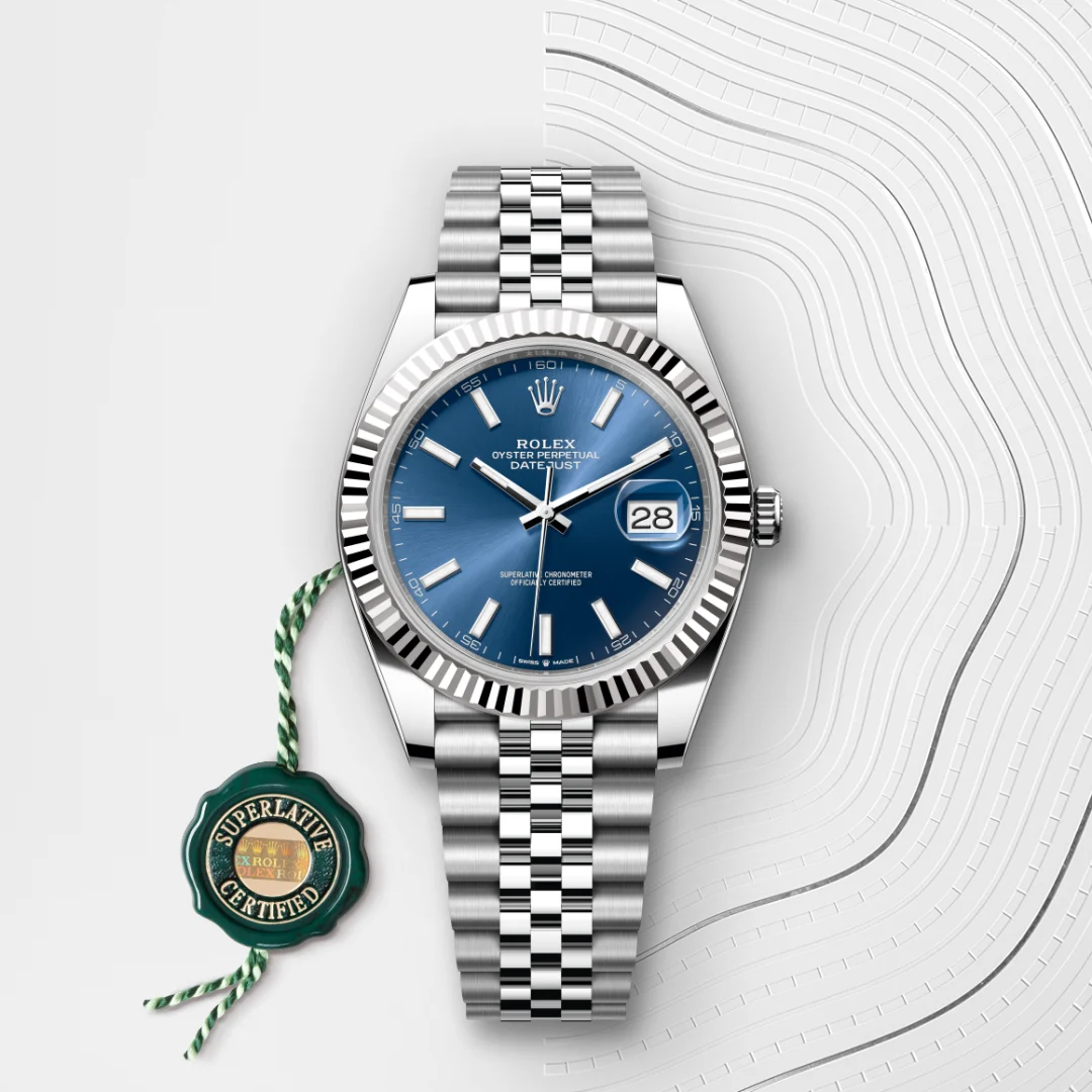 Rolex Datejust White Rolesor - combination of Oystersteel and white gold M126334-0002 - Rolex Boutique Sentosa