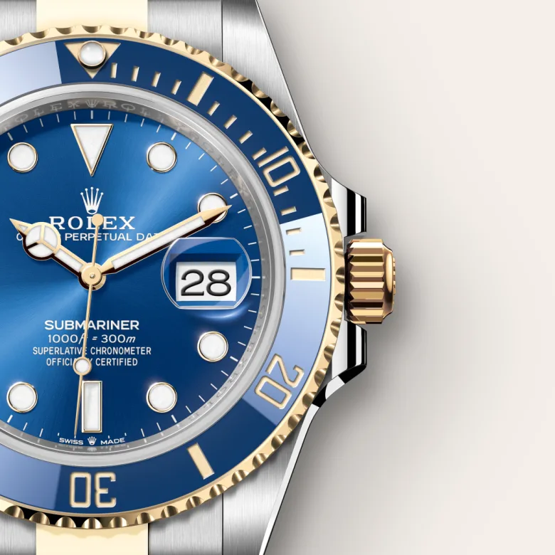 Rolex Submariner Yellow Rolesor - combination of Oystersteel and yellow gold M126613LB-0002 - Rolex Boutique Sentosa