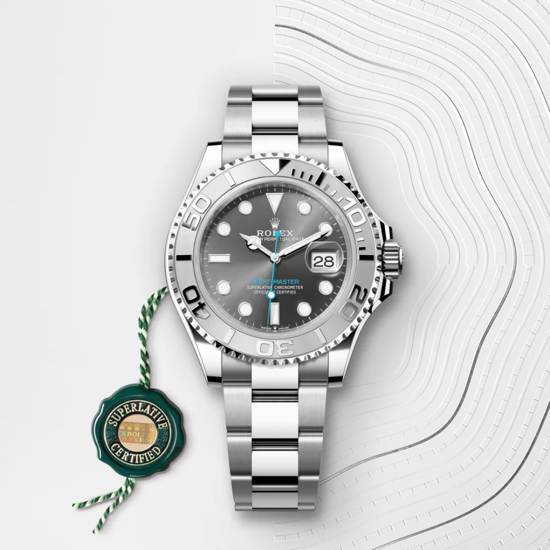 Rolex Yacht-Master Rolesium - combination of Oystersteel and platinum M126622-0001 - Rolex Boutique Sentosa