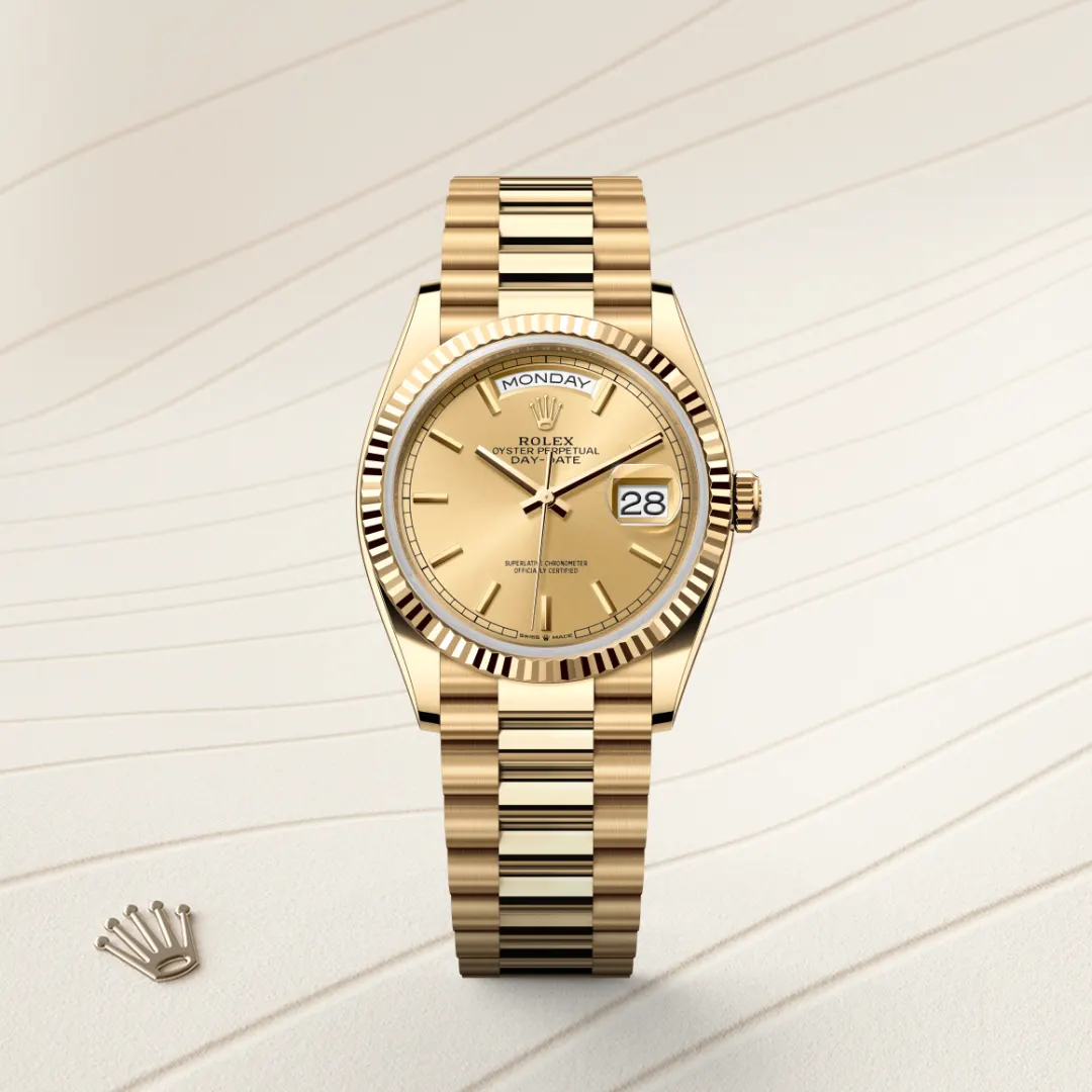 Rolex Day-Date 18 ct yellow gold M128238-0045 - Rolex Boutique Sentosa