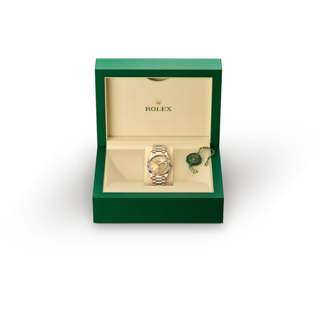 Rolex Day-Date 18 ct yellow gold M128238-0045 - Rolex Boutique Sentosa