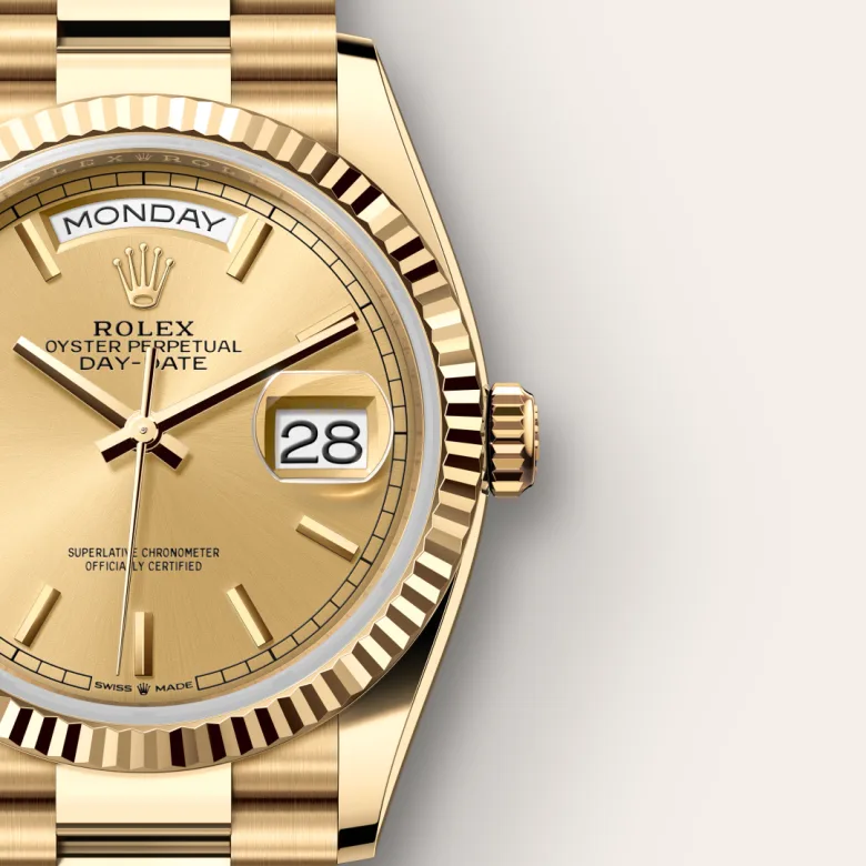 Rolex Day-Date 18 ct yellow gold M128238-0045 - Rolex Boutique Sentosa