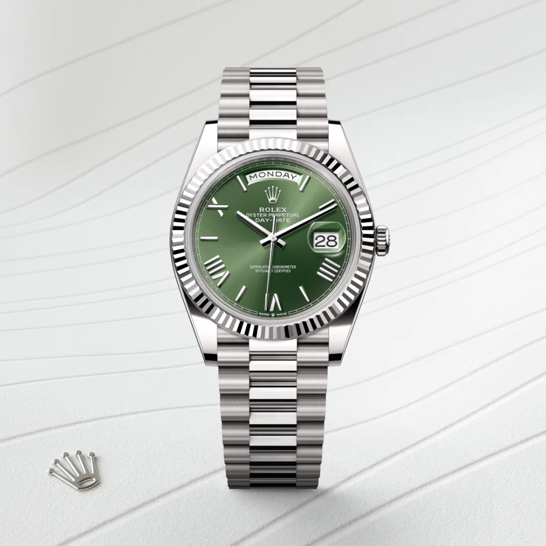 Rolex Day-Date 18 ct white gold M228239-0033 - Rolex Boutique Sentosa