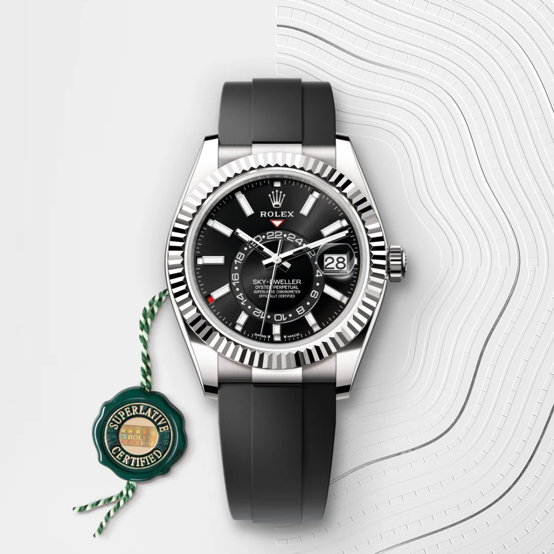 Rolex Sky-Dweller 18 ct white gold M336239-0002 - Rolex Boutique Sentosa