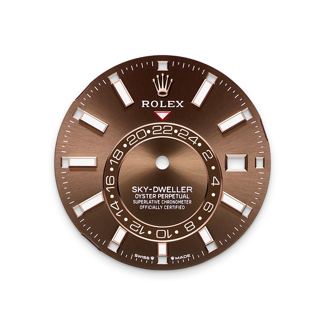 Rolex Sky-Dweller 18 ct Everose gold M336235-0002 - Rolex Boutique Sentosa